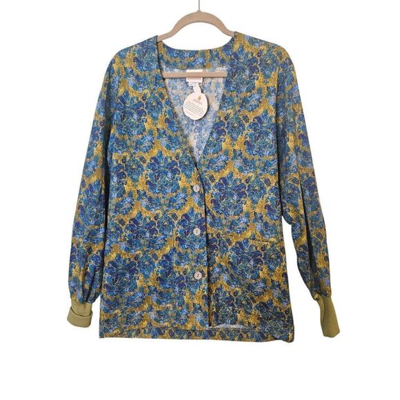 Peaches cotton uniform top/smock. Size XS. NWT. - Picture 1 of 4
